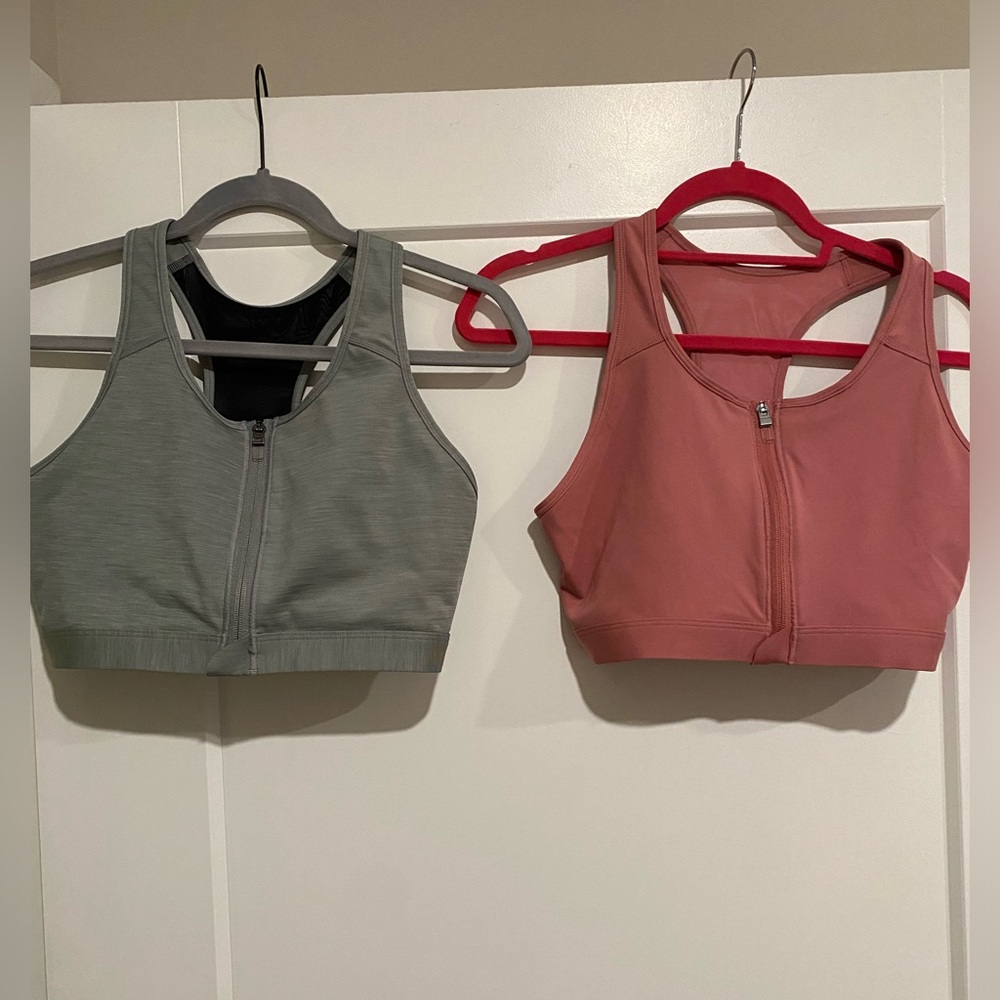 Nike Swoosh Medium-Support Padded Zip Up Bras size XL